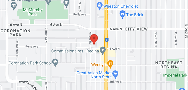 map of 17 2620 5th AVE N